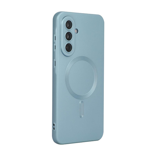 Samsung Galaxy A56 5G ENKAY MagSafe Matte TPU Phone Case with Lens Film - Sierra Blue Samsung Galaxy A56 5G ENKAY MagSafe Matte TPU Phone Case with Lens Film - Sierra Blue