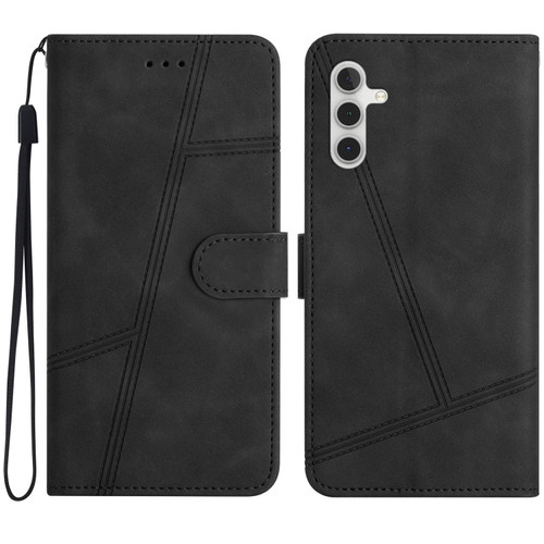 Samsung Galaxy A56 5G Skin-feel Stitching Leather Phone Case - Black