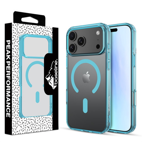 Blaseline Clear Series w/ MagSafe Case for Apple iPhone 17 Pro - Transparent Blue