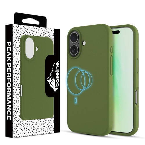 Blaseline Essence Series Silicone MagSafe Case for Apple iPhone 17 - Pine Green