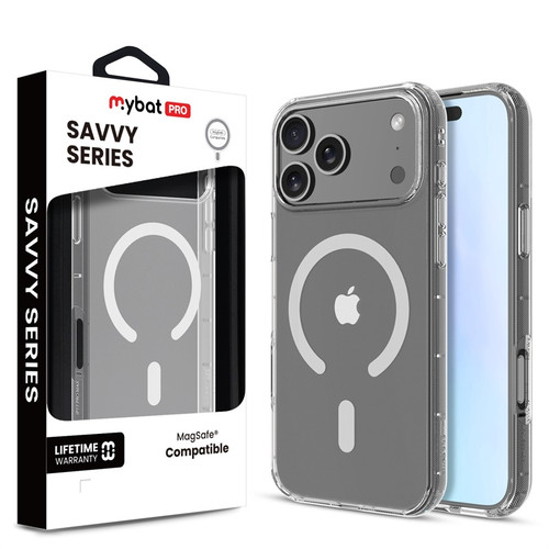 MyBat Pro Savvy Series MagSafe Case for Apple iPhone 17 Pro Max - Clear MyBat Pro Savvy Series MagSafe Case for Apple iPhone 17 Pro Max - Clear