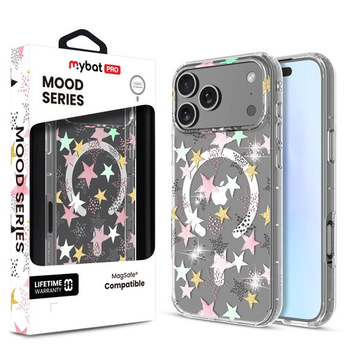 MyBat Pro Mood Series MagSafe Case (with Diamonds) for Apple iPhone 17 Pro Max - Starstruck MyBat Pro Mood Series MagSafe Case (with Diamonds) for Apple iPhone 17 Pro Max - Starstruck