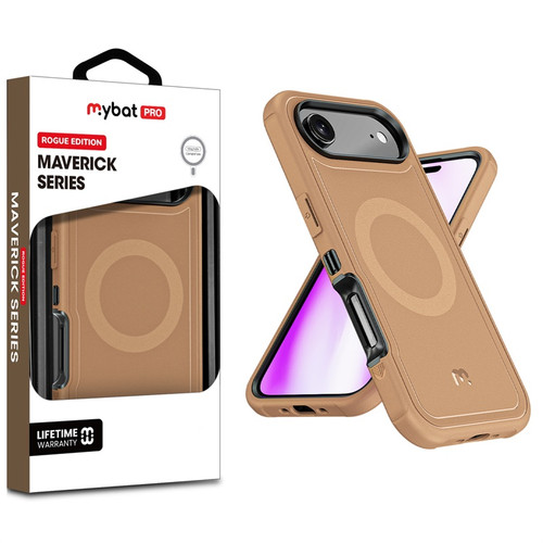 MyBat Pro Maverick Series Rogue Edition MagSafe Case for Apple iPhone Air - Brown MyBat Pro Maverick Series Rogue Edition MagSafe Case for Apple iPhone Air - Brown