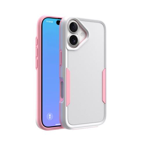 CLICK Impact MagSafe Series iPhone 17 Case - White Pink