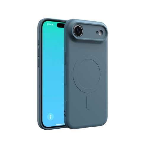 CLICK Slim Silicone MagSafe Series iPhone Air Case - Blue