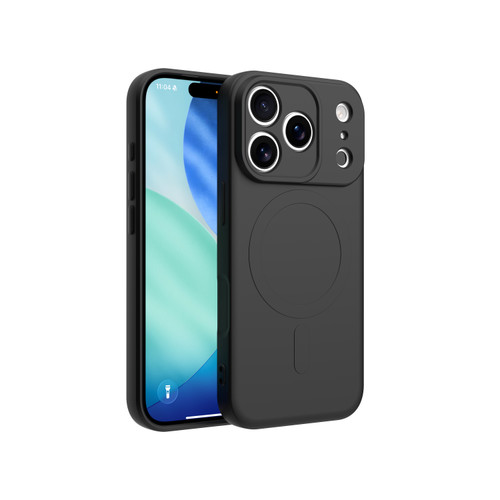 CLICK Slim Silicone MagSafe Series iPhone 17 Pro Case - Blue