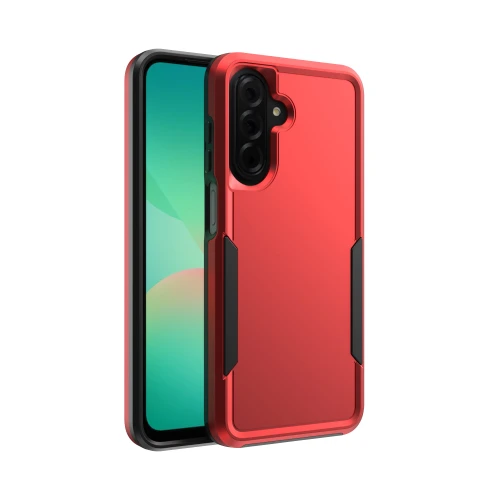 CLICK Impact Series Galaxy S25 FE Case - Red & Black