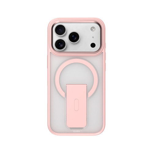 CLICK Latch Series iPhone 17 Pro Max Case - Clear Pink