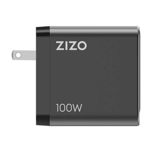 ZIZO PowerVault 100W GaN 3 USB-C + USB-A Wall Charger - Black