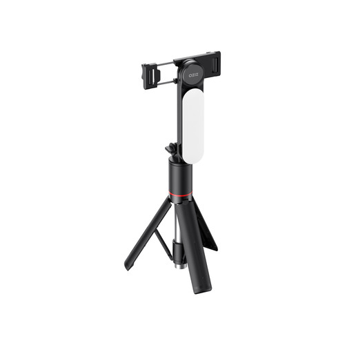 ZIZO Gear Selfie Stick Tripod with Built-in LED Light - Black