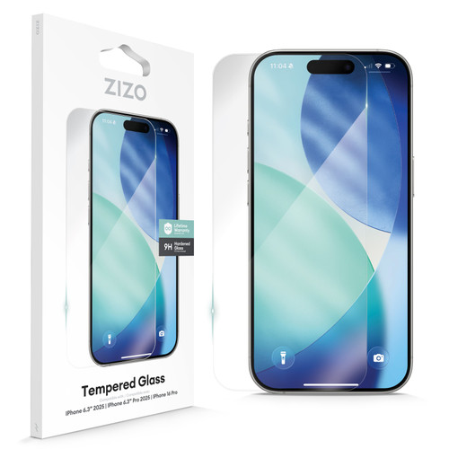 ZIZO TEMPERED GLASS Screen Protector for iPhone 17 Pro - Clear