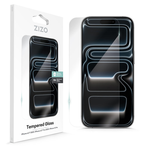 ZIZO TEMPERED GLASS Screen Protector for iPhone 17 Pro - Clear