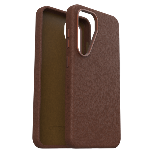 Otterbox - Symmetry Cactus Leather Case For Samsung Galaxy S25 - Rich Adobe