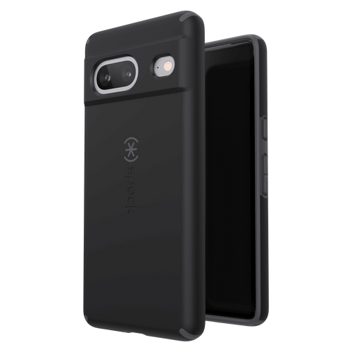 Speck - Presidio Impact Hero Case For Google Pixel 7 - Black And Slate Grey
