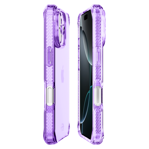 Itskins - Spectrumr Clear Case For Apple Iphone 17 - Light Purple AP7N-SPECM-LIPP Itskins - Spectrumr Clear Case For Apple Iphone 17 - Light Purple AP7N-SPECM-LIPP