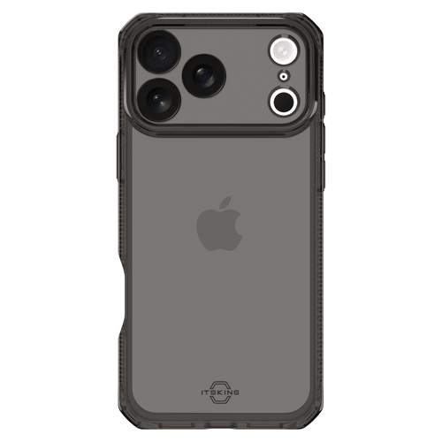 Itskins - Spectrumr Clear Case for Apple iPhone 17 Pro Max - Smoke Itskins - Spectrumr Clear Case for Apple iPhone 17 Pro Max - Smoke