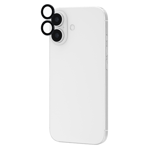Case-mate - Aluminum Camera Lens Glass Protectector for Apple iPhone 17 - Black