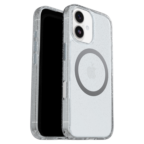 Otterbox - Symmetry Clear Magsafe Case with Camera Control for Apple iPhone 17 - Stardust 3.0
