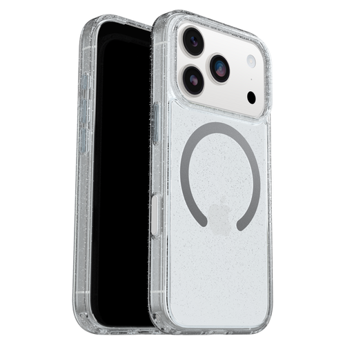Otterbox - Symmetry Clear Magsafe Case with Camera Control for Apple iPhone 17 Pro - Stardust 3.0