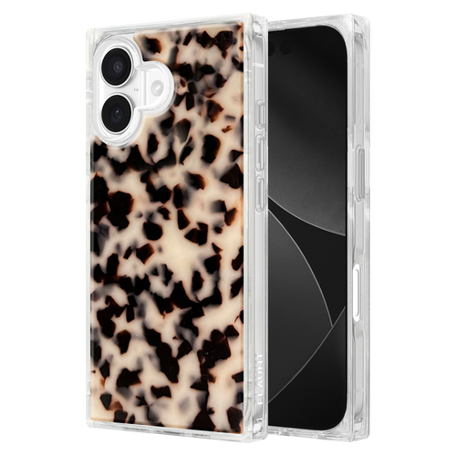 Flaunt - Square Magsafe Case for Apple iPhone 17 - Blonde Tortoise Shell