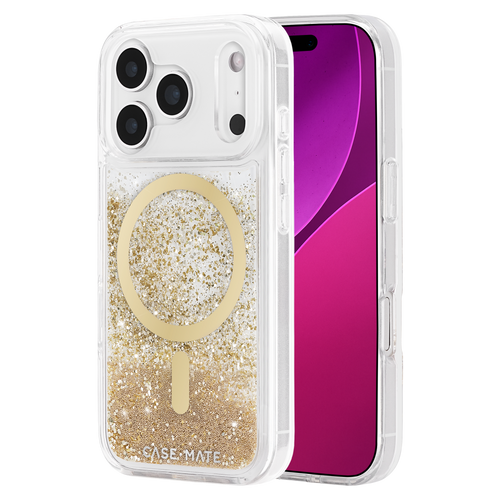 Case-mate - Waterfall Magsafe Case for Apple iPhone 17 Pro - Gold