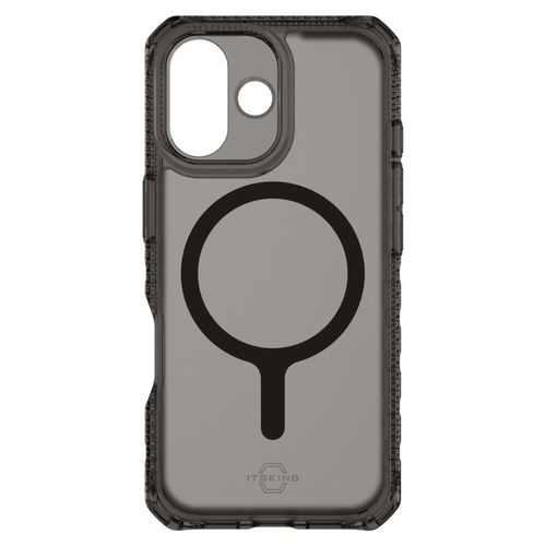 Itskins - Hybridr Vapor Magsafe Case for Apple iPhone 17 - Smoke
