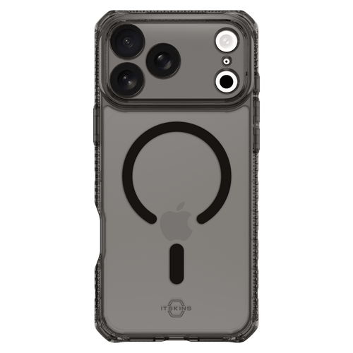 Itskins - Hybridr Vapor Magsafe Case for Apple iPhone 17 Pro - Smoke