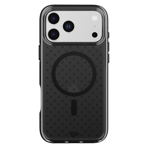 Tech21 - Evocheck Magsafe Case for Apple iPhone 17 Pro Max - Smokey Black
