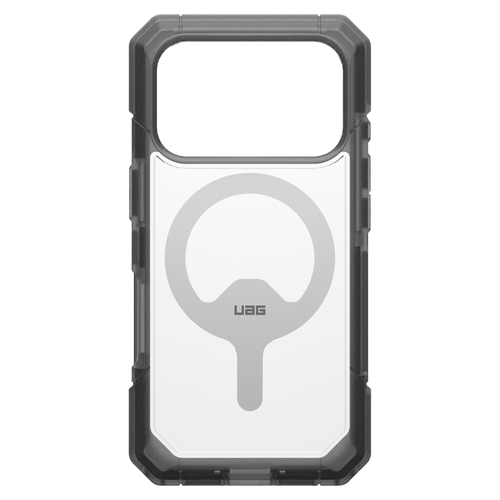 Urban Armor Gear Uag - Trooper Magsafe Case for Apple iPhone 17 Pro 2 Pieces - Clear and Ash