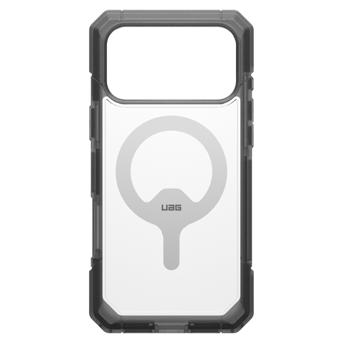 Urban Armor Gear Uag - Trooper Magsafe Case for Apple iPhone 17 Pro Max 2 Pieces - Clear and Ash