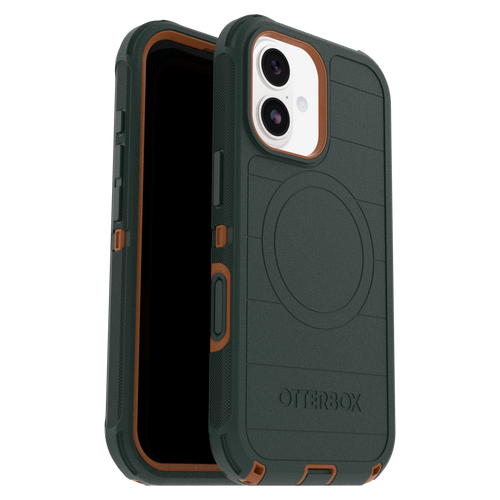 Otterbox - Defender Pro Magsafe Case with Camera Control for Apple iPhone 17 - Green Intrigue