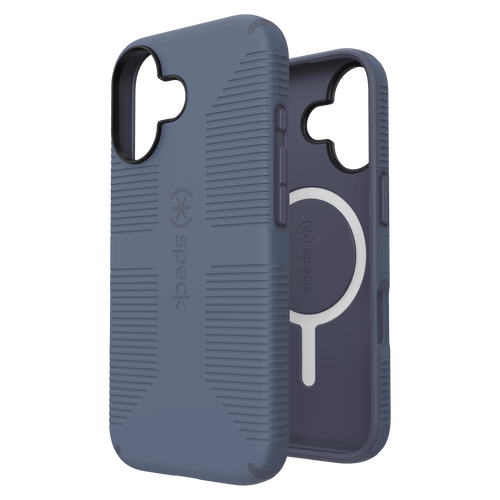 Speck - Candyshell Grip Magsafe Case for Apple iPhone 17 - Mystery Blue