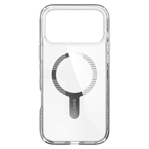 Speck - Gemshell Grip Magsafe Case for Apple iPhone 17 Pro Max - Clear