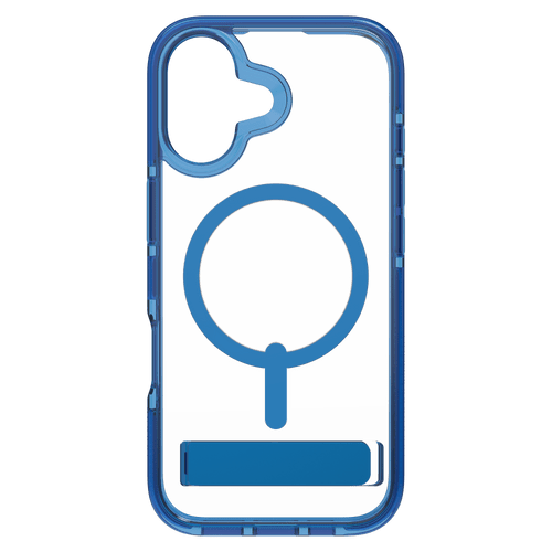 Zagg - Santa Cruz Snap Magsafe Case with Kickstand for Apple iPhone 17 - Tranquil Blue