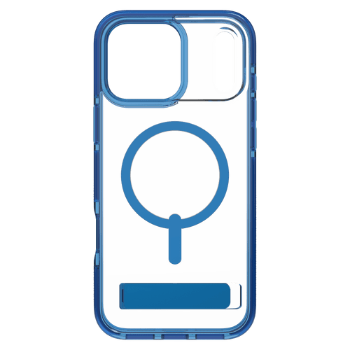 Zagg - Santa Cruz Snap Magsafe Case with Kickstand for Apple iPhone 17 Pro Max - Tranquil Blue