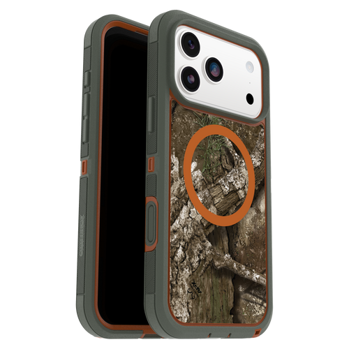 Otterbox - Defender Xt Pro Clear Magsafe Case with Camera Control for Apple iPhone 17 Pro Max - Realtree Otterbox - Defender Xt Pro Clear Magsafe Case with Camera Control for Apple iPhone 17 Pro Max - Realtree