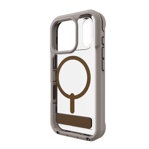 Zagg - Rainier Snap Magsafe Case with Kickstand for Apple iPhone 17 Pro - Sandstone