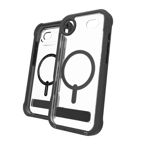 Zagg - Rainier Snap Case with Kickstand for Apple iPhone Air - Black