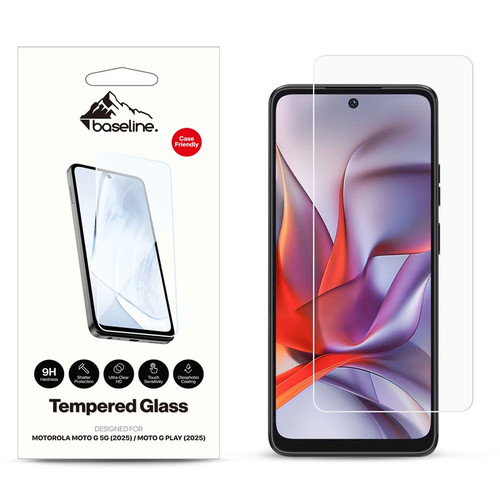 Baseline Tempered Glass Screen Protector for Motorola Moto G 5G (2025) / Moto G Play (2025) - Clear