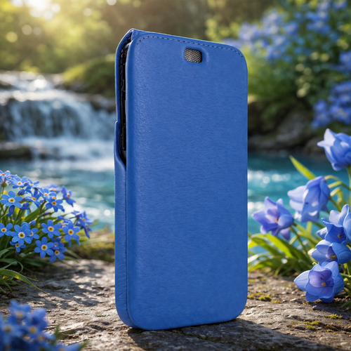 Piel Frama 526 Blue iMagnum Leather Case for iPhone 17