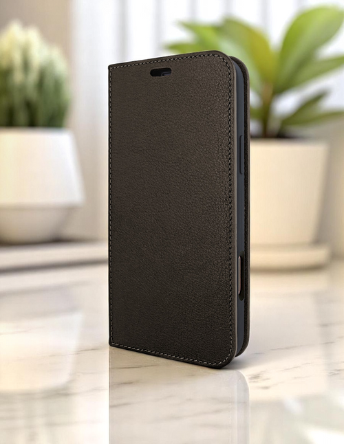Piel Frama 524 Brown FramaSlim Book Style Leather Case for iPhone 17