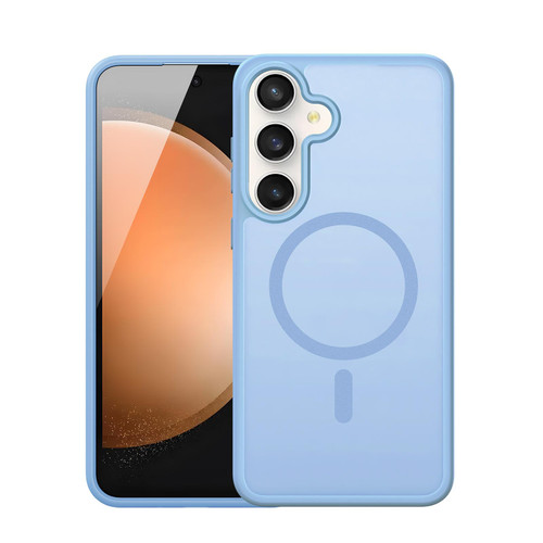 Samsung Galaxy S25 FE 5G DUX DUCIS Yind Series MagSafe TPU Hybrid PC Phone Case - Light Blue