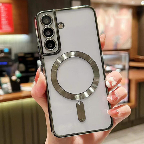 Samsung Galaxy S25 FE 5G MagSafe Electroplating TPU Phone Case - Green