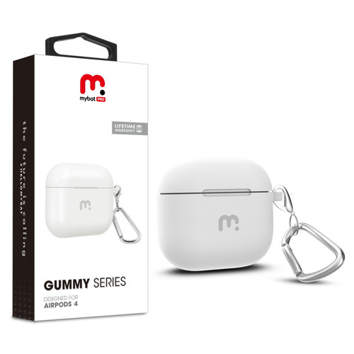 MyBat Pro Protective Case for Apple AirPods 4 - White