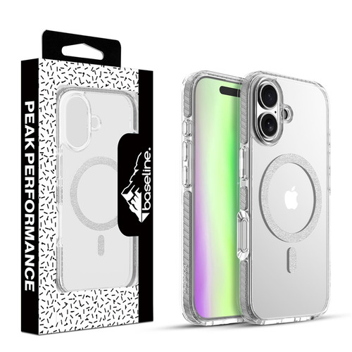 Baseline Shimmer Series MagSafe Case for Apple iPhone 17 - Silver