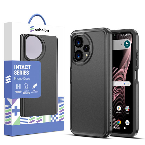 Echelon Intact Series Case for Cricket Icon Pro  2026 / AT&T Motivate Pro 2 5G - Black