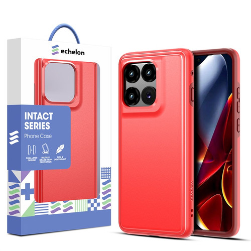 Echelon Intact Series Case for Motorola Edge (2025) - Red
