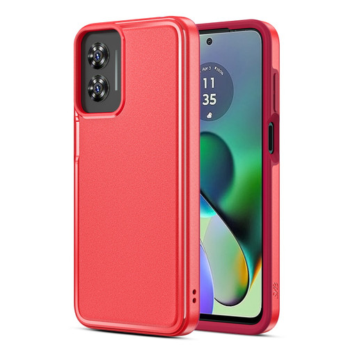 SYB Intact Series Case for Motorola Moto G Play 4G (2024) - Red