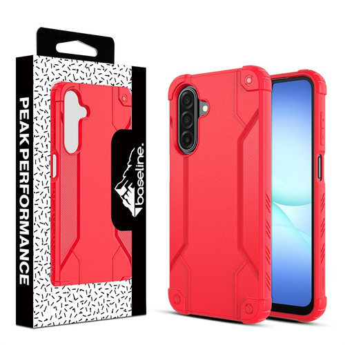 Baseline Tactile Series Case for Samsung Galaxy A17 5G - Red