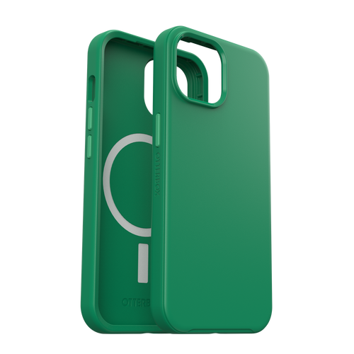 Otterbox - Symmetry Plus Magsafe Case for Apple iPhone 15 / iPhone 14 / iPhone 13 / iPhone 16e - Green Juice